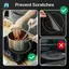 Vỏ bảo vệ cho bếp cảm ứng, 2 chiếc Thảm bảo vệ bếp cảm ứng silicon nhiệt màu 9,5 Inch chống trượt