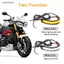 Ziyulinyuk LED Xe Máy Bật Đèn Tín Hiệu & DRL Moto Flasher Vòng Nĩa Dải Đèn VN