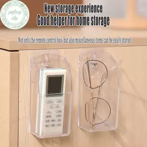 PUSKY Acrylic Điều Khiển Từ Xa Giá Đỡ Treo Tường Điều Khiển Hộp Bảo Quản Điều Hòa Không Khí Từ Xa Tổ Chức VN