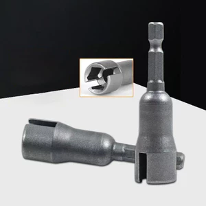 Tay Cầm Bướm Cờ Lê Lục Giác Ổ Cắm Cờ Lê 65 Mm Màu Tự Nhiên Có Rãnh Đen Tua Vít Ổ Cắm Lỗ Điện