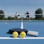 2 Miếng Pickleball Mái Chèo Bộ Bóng Dài Pickleball Mái Chèo Bộ Vợt Chống Trơn Trượt Thiết Bị Thể Thao