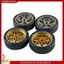 Lốp RC Drift 32mm cho phụ kiện nâng cấp LDRC AE86 1 / 18