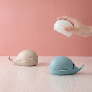 Bàn Chải Giặt Cá Voi Nhỏ Dễ Thương Sợi Mềm Không Hỏng Vải
