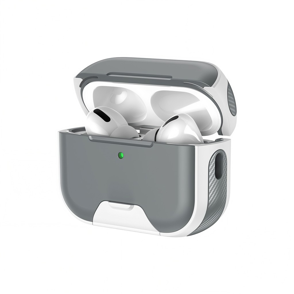 Hộp đựng tai nghe đa chức năng có khóa từ tính và giá đỡ ẩn tương thích với AirPods 5 4 Pro3 Pro2 | BigBuy360 - bigbuy360.vn