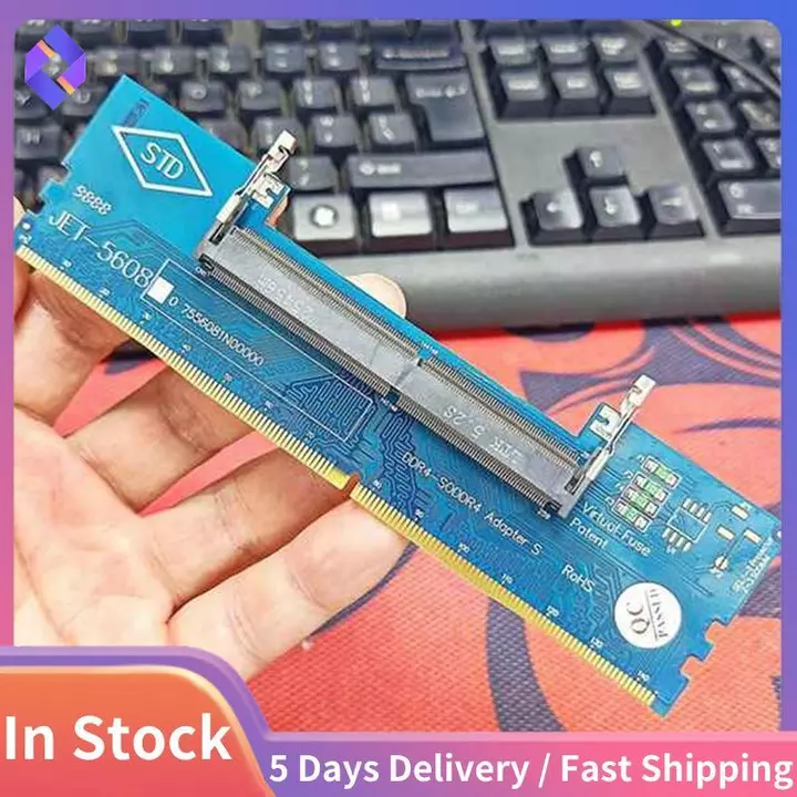 4 DDR4 Bộ Chuyển Đổi Bộ Nhớ RAM Cho Laptop Sang Máy Tính Để Bàn SO-DIMM Sang PC DIMM Thẻ RAM Kiểm Tra Thẻ