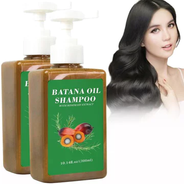 Dầu gội Batana 300ml, Dầu gội Batana, Dầu Batana cho dầu gội mọc tóc, Dầu Batana để mọc tóc, Dầu gội Batana với chiết xuất hương thảo (2PC) FJDH