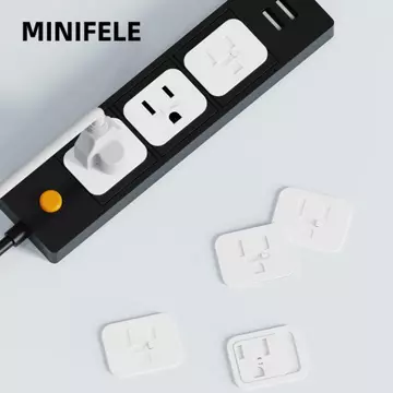 MINIFELE 10 Cái Bảo Vệ Cắm, Khóa Ổ Cắm An Toàn Phích Cắm Bảo Vệ, Chống Điện US / EU / UK Cắm Cho Bé Trẻ Em Ổ Cắm Nhựa Khóa An Ninh