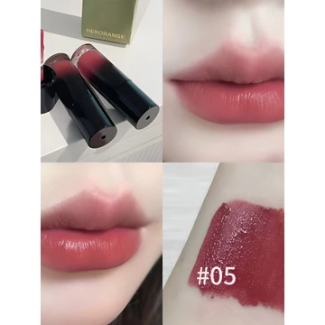 son bóng lì lâu trôi son bóng HERORANGE HERORANGE Son dưỡng ẩm nhẹ Son bóng dạng lỏng đa năng Giữ màu trang điểm Phát triển độ bão hòa thấp Pure Desire Dưỡng ẩm Son bóng Fema