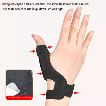 [HopeU] Nẹp cổ tay bong gân có bộ ổn định ngón tay cái Unisex Kích hoạt ngón tay cái Nẹp khớp Đau ngón tay cái Nẹp ngón tay cái Kích hoạt tay