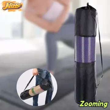 Túi Thảm Tập Yoga ZOOMING, Kéo Dài Cơ Bụng Lưới Thảm Tập Yoga, Túi Đeo Vai Dây Đeo Có Thể Điều Chỉnh Thoáng Khí Tổ Chức Yoga Túi Thể Thao Cho Pilates Tập Yoga Thảm Tập Yoga