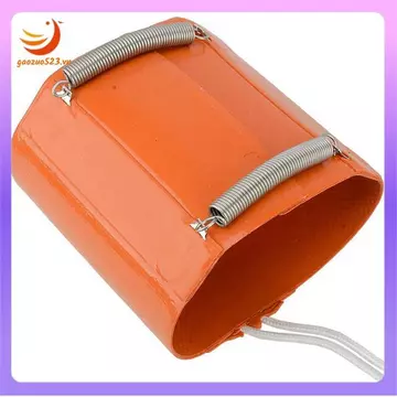 [gaozuo523.vn] Tấm sưởi điện silicon màu cam 12V 250x90mm Tấm lót vòng sưởi điện 12V 250x90mm Bộ lọc ô tô Thảm sưởi đỗ xe không khí cho máy sưởi ô tô