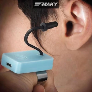 Newwellknownepic Màu Hồng Thiết Thực Dụng Cụ Chọn Tai LED Ngón Tay Cái Chọn Vật Dụng Loại Bỏ Sáp Sạc Độ Sáng Ba Cấp Đèn Earpick VN