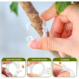 Kẹp cây nhựa an toàn nâng cấp 2026 Kẹp hỗ trợ cây mùa hè Kẹp cố định cây leo trong vườn Kẹp hỗ trợ cây trồng Kẹp vườn có thể tái sử dụng 50 chiếc Kẹp cà chua 100 chiếc 200 chiếc dễ sử dụng