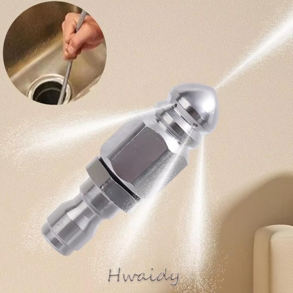 Vòi phun áp lực HWAIDY, Phụ kiện giặt G1 / 4 "Máy rửa áp lực Vòi phun thoát nước, Đầu chuột làm sạch vòi phun kết nối nhanh