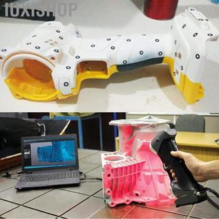 Iuxishop Theo dõi quang học 6.0mm Máy quét 3D Bút đánh dấu 1200 chiếc Điểm đánh dấu quét Điểm phản chiếu cao cho máy quét Chấm điểm tham chiếu 6 mm ID 10 mm OD