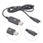 Ngôi Sao Đôi Đầu Vào USB Loại C Dây Nguồn Cho Máy Hút Nước Không Dây Sạc 3V 100mA 1 2 Mét Thiết Kế Di Động