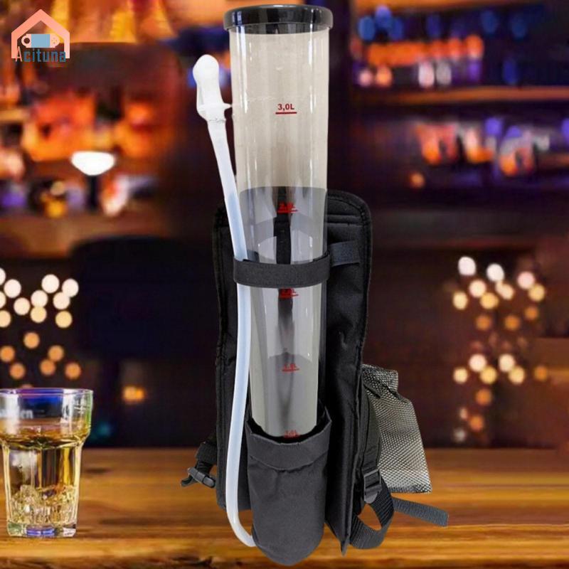 Ba lô đựng bia di động dung tích 3L, có thể đổ lại, dùng để phục vụ đồ uống dạng lỏng.