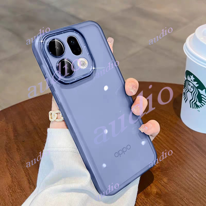 Ốp điện thoại OPPO Find X9 Pro 5G cho Oppo Find X9 Pro X9Pro FindX9 Pro 5G 2025 Phim bảo vệ Camera ống kính toàn bộ Vỏ silicon mềm trong suốt cho OPPO FindX9 Pro FindX9Pro 5G
