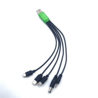 Cáp USB Sạc Đa Năng 5.5mm 3.5mm 2.5mm – Cáp Đầu Tròn Tiện Dụng Cho Thiết Bị Cũ, Nguồn Điện DC