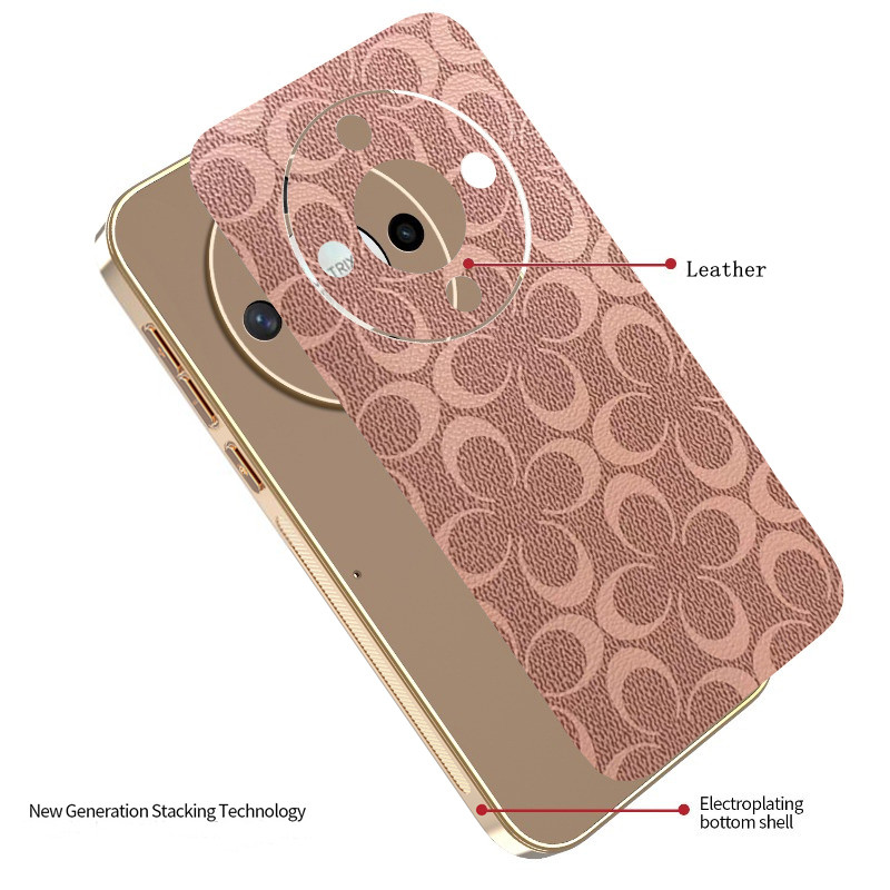 Ốp Lưng Cho Honor X9d X9C X9B Hoa May Mắn Mạ Điện TPU Edge Chống Rơi Vỏ Điện Thoại