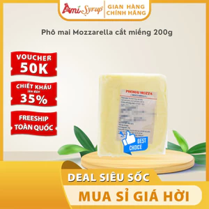 Phô Mai Mozzarella Cắt Miếng 200g