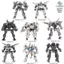 Taox MOC Sản phẩm mới Mô hình đồ chơi tàu Mecha Sky Group
