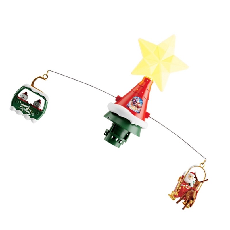 SHI Santa Driving Sleigh Dynamic Christmas Deck dành cho các cuộc họp gia đình