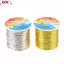 ECK 100m / 328ft Dây thép mạ đồng không phai Dây điêu khắc kim loại có thể uốn cong để làm đồ trang sức hoa thủ công 0,3 / 0,4 / 0,5mm HOT