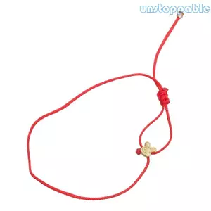 Unstop * 12 Vòng tay quyến rũ động vật cung hoàng đạo Trung Quốc Vòng tay màu đỏ may mắn có thể điều chỉnh