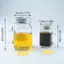 XUAN Mini Thủy Tinh Kín Chai Cho Mứt Mật Ong Cà Phê Cô Đặc Nước Sữa Sữa Chai Rò Rỉ Có Nắp Lọ Di Động Rỗng Bình Đựng VN