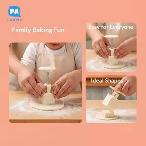 Khuôn ép tay Khuôn làm bánh ngọt Nhựa không chứa BPA với tem có thể hoán đổi Dễ dàng phát hành để làm bánh quy tại nhà Làm bánh quy tráng miệng VN