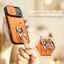 Vỏ Giáp Cho iPhone 17 16 15 14 13 Pro Max Ống Kính Silde Camera Bảo Vệ Chống Sốc Chân Đế Coque Cho iPhone 17 Pro Max Funda