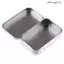 Hộp đựng thiếc lật kim loại 95 * 60 * 20mm Hộp đựng kẹo xu [Vn]