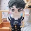 Quần áo trẻ em 20cm Cánh quần yếm mèo Bộ đồ mát mẻ Kính trong suốt Quần áo trẻ em Cotton 20cm