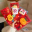 Phong Bì Đỏ Trung Quốc TUYỆT VỜI, Phong Bì Đỏ May Mắn Sang Trọng Phong Cách Trung Quốc, Năm May Mắn Phước Lành Thêu Túi Tiền May Mắn Lễ Hội Mùa Xuân