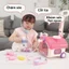 Đồ Chơi Nhập Vai Thú Cưng Thỏ Bông Dễ Thương Có Âm Thanh Tay Kéo Dễ Đi Bộ Kèm Phụ Kiện Chăm Sóc Cho