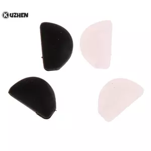 KUZHEN 1 Cặp Kính Mỏng Miếng Đệm Mũi Dính Silicone Miếng Đệm Mũi Chống Trơn Trượt Trong Suốt Miếng Đệm Nĩa NÓNG