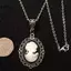 LUImo Vẻ Đẹp Cameo Nelace Gothic Trang Sức Vintage Victoria Khắc Vẻ Đẹp Quyến Rũ Choker Dành Cho Nữ Cô Gái SBS