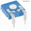 5 Máy đo áp suất có thể điều chỉnh dọc 10K / 100K CA14NV17.5 10KA2020LV10 Điện trở có thể điều chỉnh [Vn]