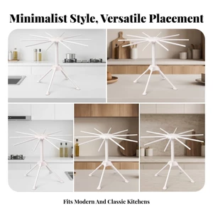 Nhẹ Tiết Kiệm Không Gian Mì Sấy Giá Ổn Định Spaghetti Máy Sấy Đứng Hộ Gia Đình Dụng Cụ Nhà Bếp Gấp Mì Giá