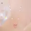 JULYHOT Hàn Quốc Hồng Hình Trái Tim Nelace Cho Nữ Thời Trang Sáng Bóng Pha Lê Mặt Dây Chuyền Nelace Kim Cương Giả Dây Chuyền Đảng Thẩm Mỹ Trang Sức Quà Tặng Massivedeals