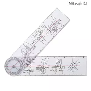 Thước đo y tế góc đo góc đa bình xăng Dụng cụ chỉnh hình khớp [Vn]