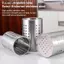 Ziyulinyuk Thép không gỉ Chopstis Ống Bộ đồ ăn Buet Đồ dùng nhà bếp dung lượng cao Bảo quản lỗ tròn rỗng Ống thoát nước Đồ dùng nhà bếp VN