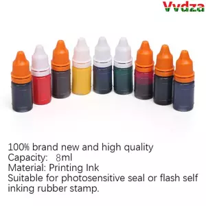 VVDZA 2 Chiếc Flash Nạp Mực Dầu Nóng Hữu Ích Inkpad DIY Thủ Công Máy Dập