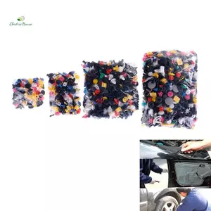 500 Chiếc Hỗn Hợp Ô Tô Tự Động Kẹp Cản Viền Nhựa Đinh Tán Cửa Bảng Điều Khiển mới