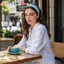 HFSHY Retro Boho Dot Băng Đô Quấn Tóc Mềm Co Giãn Cho Nữ Thể Dục Chăm Sóc Da Sử Dụng Hàng Ngày VN