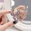 HFSHY Kim Cương Giả Bướm Thổ Cẩm Dễ Thương Lấp Lánh Nhẹ Chống Oxy Hóa Phụ Kiện Cho Đầm Bapa Ngày Lễ Quà Tặng Cho Thanh Thiếu Niên VN