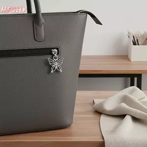 HFSHY Hợp Kim Kẽm Dây Kéo Thanh Trượt Dễ Dàng Lắp Đặt Bướm Hoa Zip Kéo Đầu Đa Năng May Phụ Kiện Cho Áo Ví DIY Sửa Chữa VN