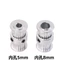 Máy in 3D Phụ kiện tự làm 2GT Bánh xe đồng bộ dính liền hai đầu bằng da ròng rọc truyền 20 răng Lỗ trong 5MM8MM7,4 78AH