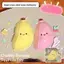 Dễ Thương Kawaii Chuối Bóp Squishy Đồ Chơi Mềm Mại Kết Cấu Nước Chậm Phục Hồi Fidget Đồ Chơi Cho Trẻ Em Người Lớn Giải Trí Du Lịch